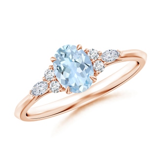 Oval AA Aquamarine