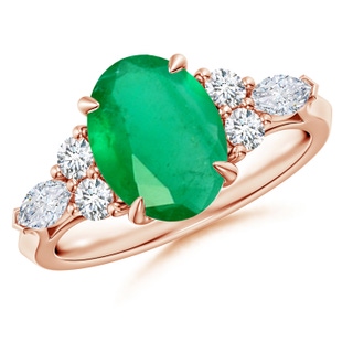 Oval A Emerald