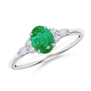 Oval AA Emerald