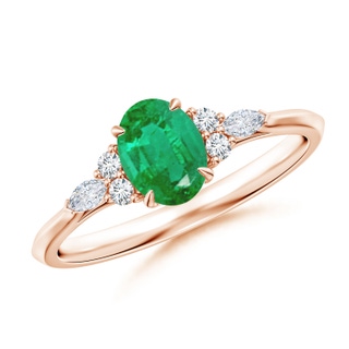 Oval AA Emerald