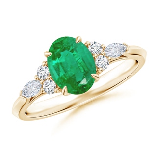 Oval AA Emerald