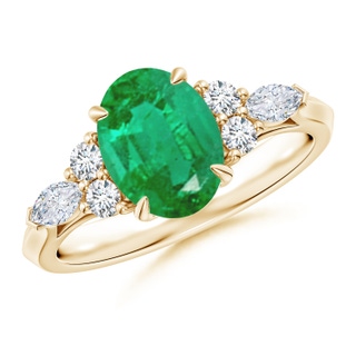 Oval AA Emerald