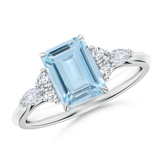 Emerald Cut AA Aquamarine