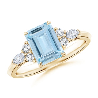 Emerald Cut AA Aquamarine