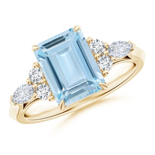Emerald Cut AA Aquamarine