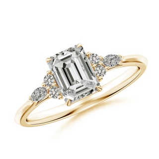 Emerald Cut K, I3 Diamond
