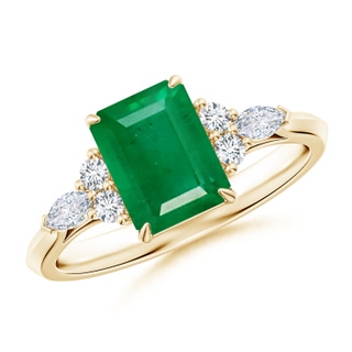 Emerald Cut AA Emerald