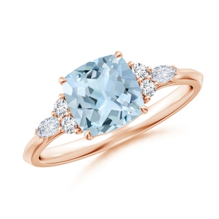 Cushion AA Aquamarine