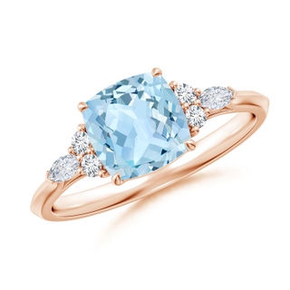Cushion AAA Aquamarine