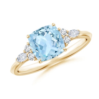 Cushion AAA Aquamarine