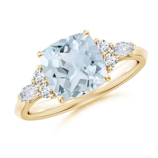 Cushion A Aquamarine