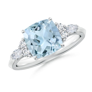 Cushion AA Aquamarine