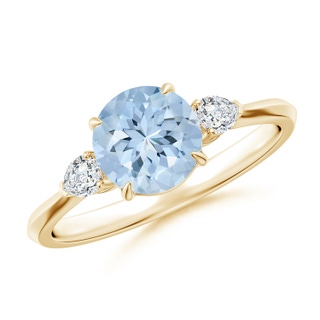 Round AA Aquamarine