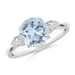 Round A Aquamarine