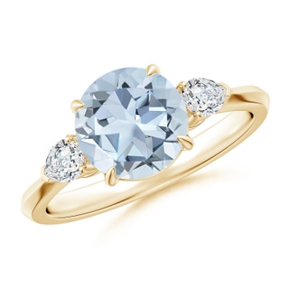 Round A Aquamarine