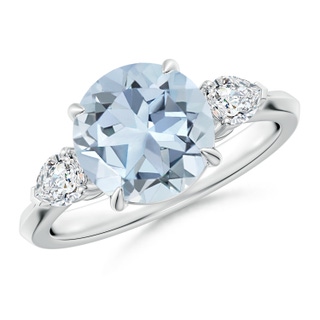 Round A Aquamarine