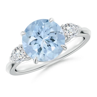 Round AA Aquamarine