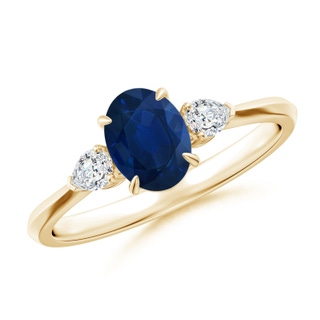 Oval AA Blue Sapphire