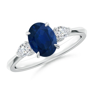 Oval AA Blue Sapphire