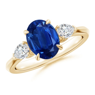 Oval AAA Blue Sapphire