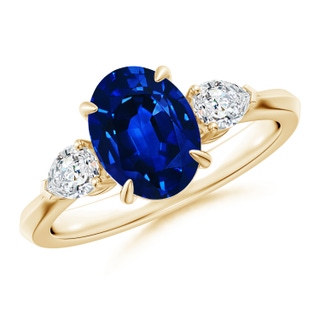 Oval AAAA Blue Sapphire
