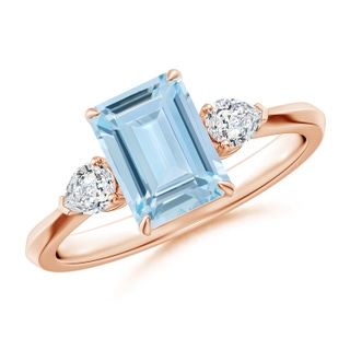 Emerald Cut AA Aquamarine