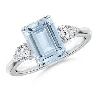Emerald Cut A Aquamarine