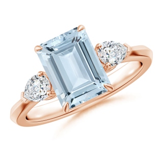 Emerald Cut A Aquamarine
