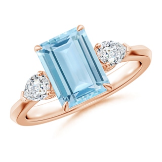 Emerald Cut AAA Aquamarine