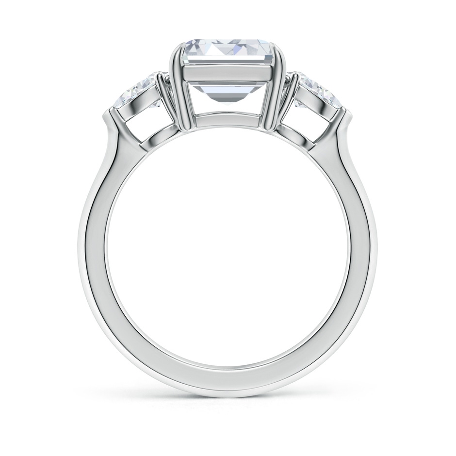 10x7.5mm GVS2 Emerald-Cut Diamond and Pear Diamond Three Stone Engagement Ring in White Gold side 199