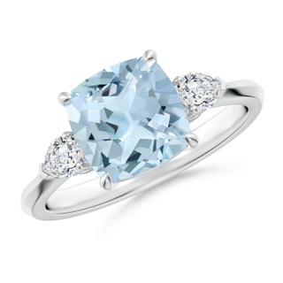 Cushion AA Aquamarine