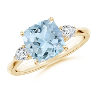 Cushion AA Aquamarine