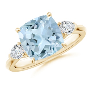 Cushion AA Aquamarine