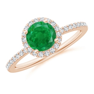 Round AA Emerald