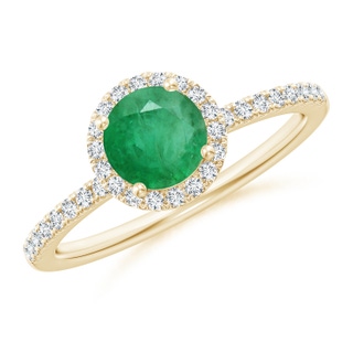 Round A Emerald
