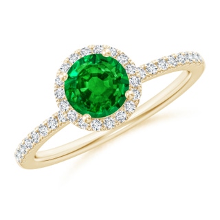 Round AAAA Emerald