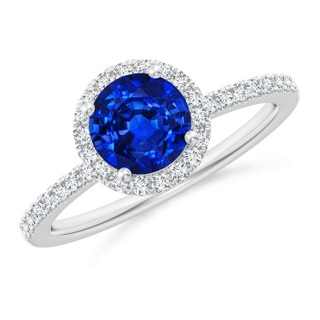 Round AAAA Blue Sapphire