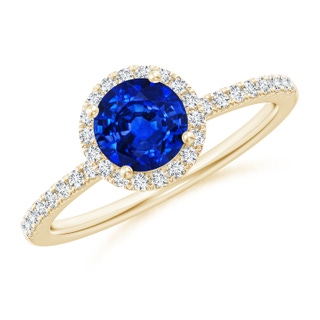 Round AAAA Blue Sapphire