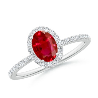 Oval AAA Ruby