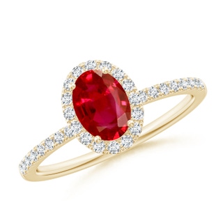 Oval AAA Ruby