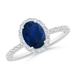 Oval AA Blue Sapphire