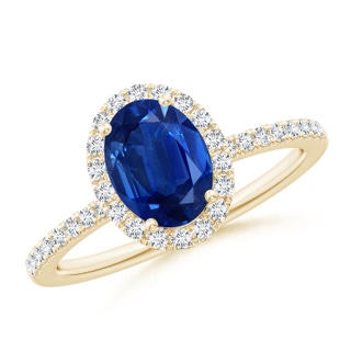 Oval AAA Blue Sapphire