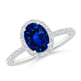 Oval AAAA Blue Sapphire