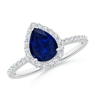 Pear AA Blue Sapphire