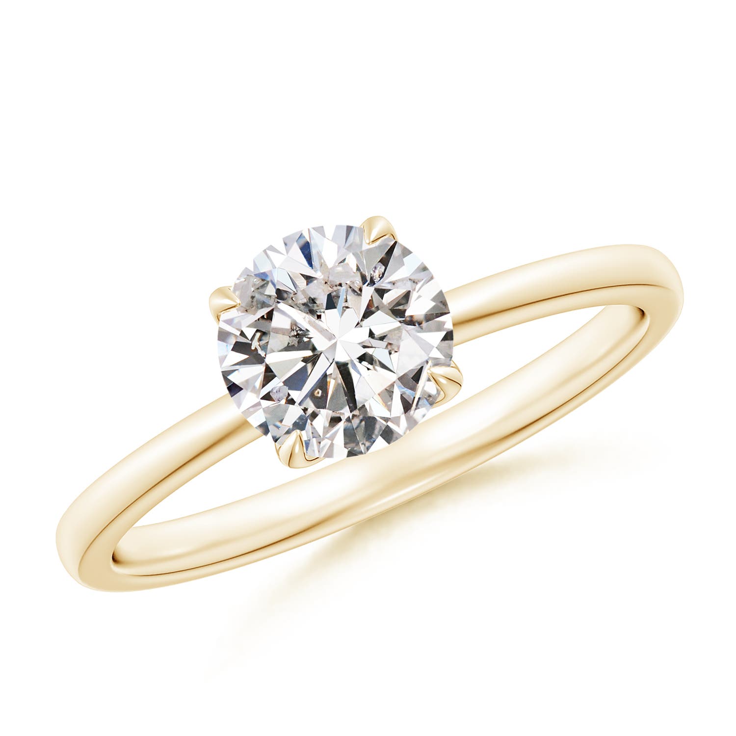 6.4mm IJI1I2 SR4520D-YG-IJI1I2-6.4 in Yellow Gold