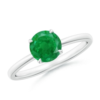 Round AA Emerald