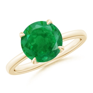 Round AA Emerald