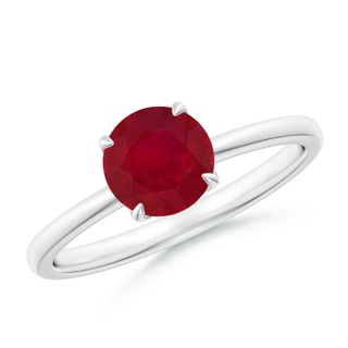 Round AA Ruby