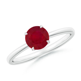 Round AA Ruby