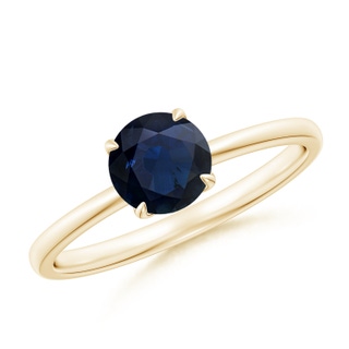 Round A Blue Sapphire